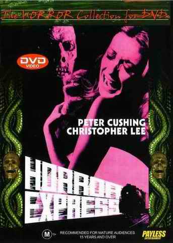 Horror Express Australian DVD cover