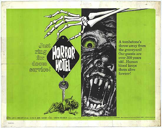 Horror Hotel movie poster