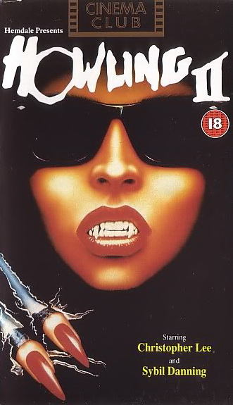 Howling II: Stirba Werewolf Bitch VHS cover