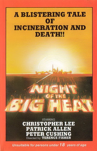 Night of the Big Heat DVD cover