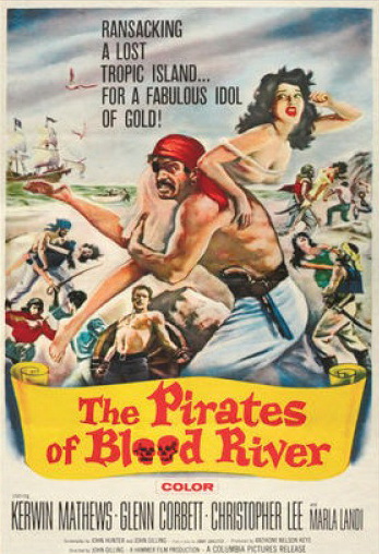 The Pirates of Blood River movie poster