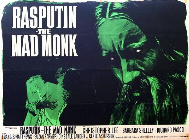 Rasputin: The Mad Monk movie poster