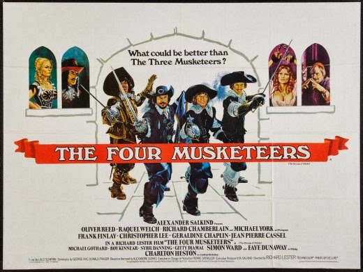 The Four Musketeers movie poster